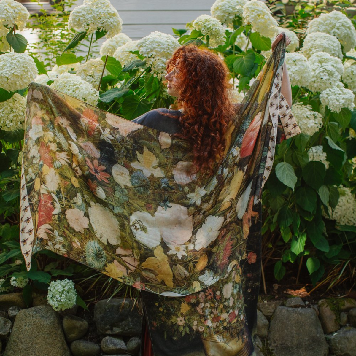 April Cornell Duster - Long Floral Print Wrap