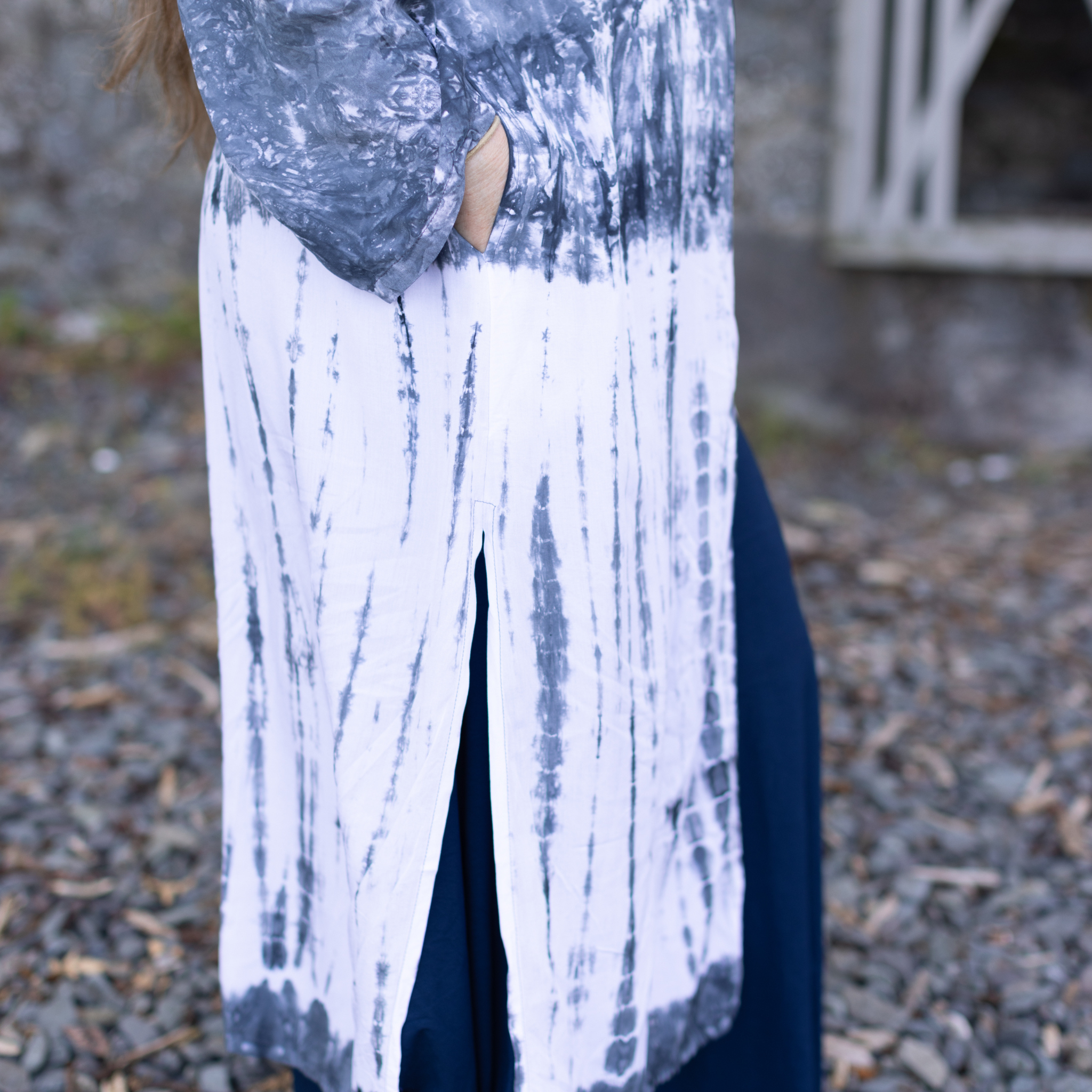 Shibori Mega Duster - Shoreline